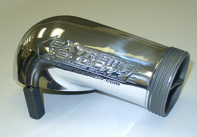 Polished Aluminum 4150 Series Gasketed Carb Hat